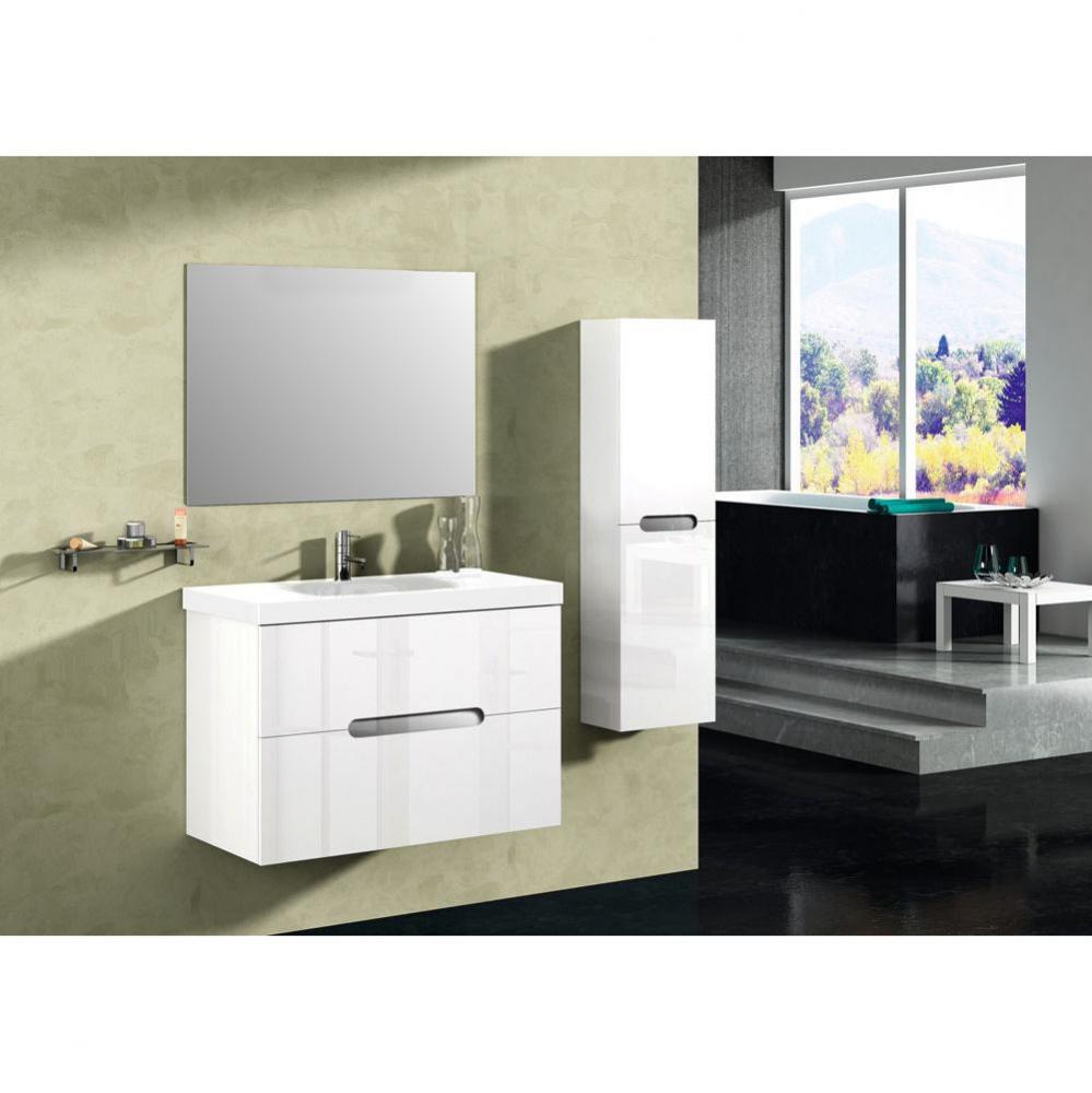 Doa Vanity, High Gloss White, 32''